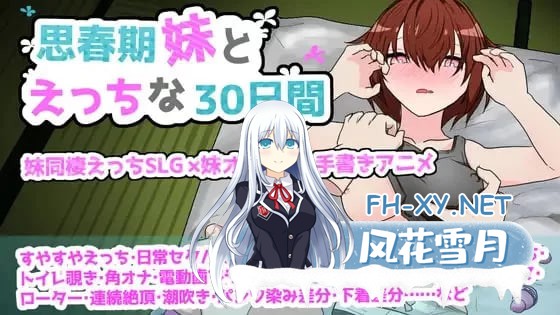 [互动SLG/汉化]与青春期妹妹的色情30天 挂载AI汉化版[新汉化][1.3G]